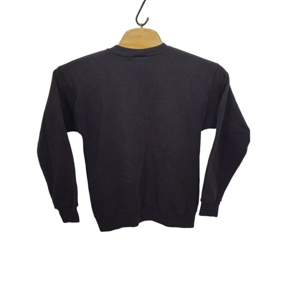 Lee Sport VTG NFL Pittsburgh Steelers Black Crewneck Sweatshirt 90s Football USA - Picture 5 of 13